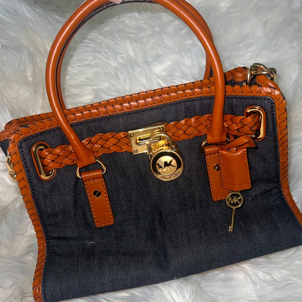 Denim Michael Kors Purse